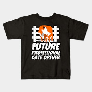 Future professional gate opener Kids T-Shirt